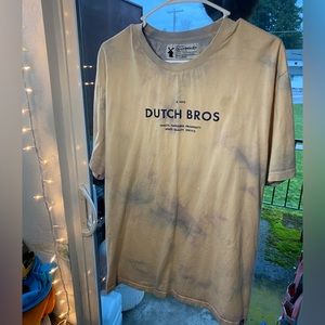 Dutch Bros Tie-Dye short sleeve t-shirt size XL